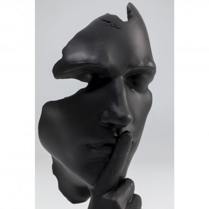 Deco Quiet Face Black Kare Design