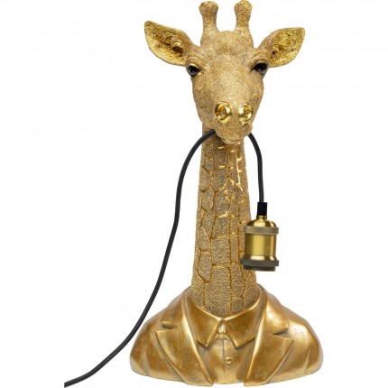 Tafellamp giraffe goud Kare Design