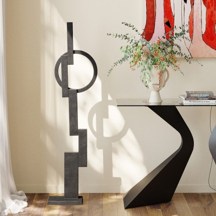 Console Gloria 140x45cm zwart Kare Design