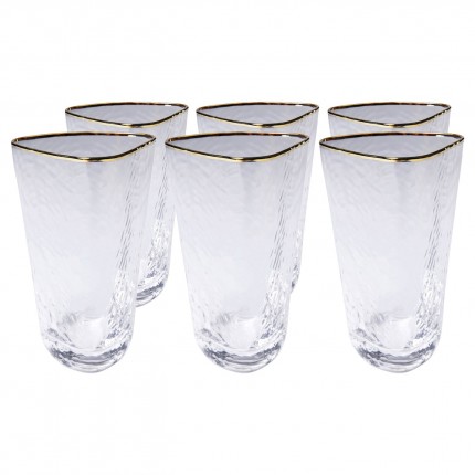 High Water Glass Hommage (6/Set) Kare Design