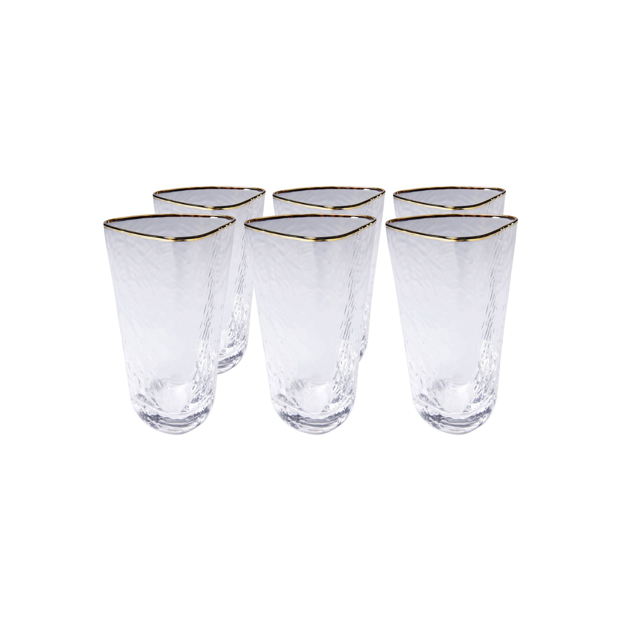 Verres hauts Hommage set de 6 Kare Design