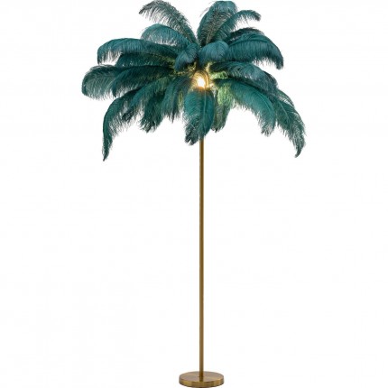 Vloerlamp Veer 165cm groen Kare Design