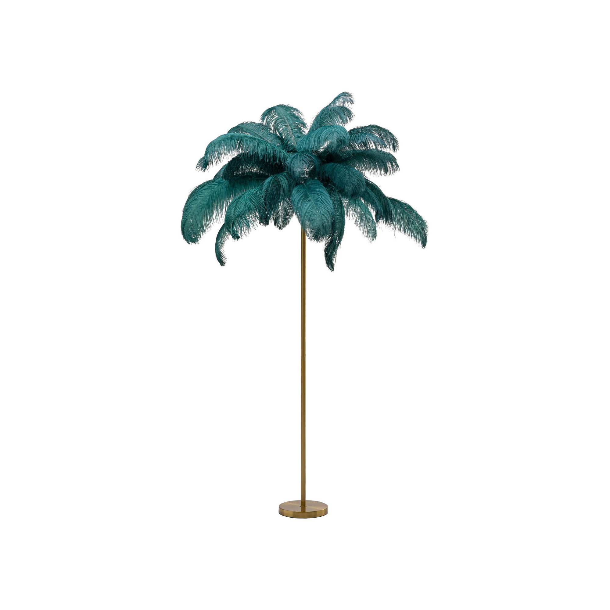 Lampadaire Feather Palm vert 165cm