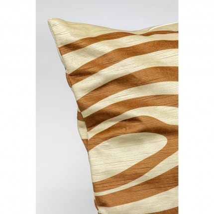 Kussen zebra beige en bruin Kare Design