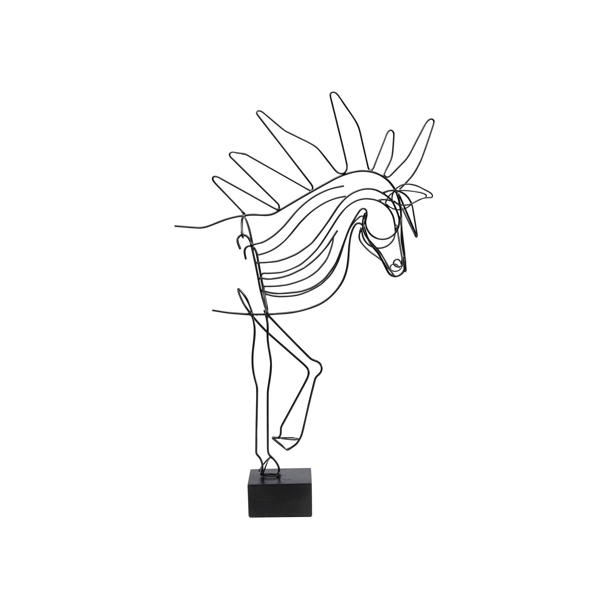 Objet décoratif Wire Horse 51cm