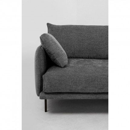 Sofa Edna 3-Seater Grey 245cm Kare Design