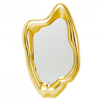 Wall Mirror Hologram 117x68cm Gold Kare Design