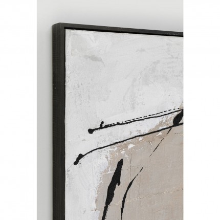 Painting Frame Dust 100x100cm grey Kare Design