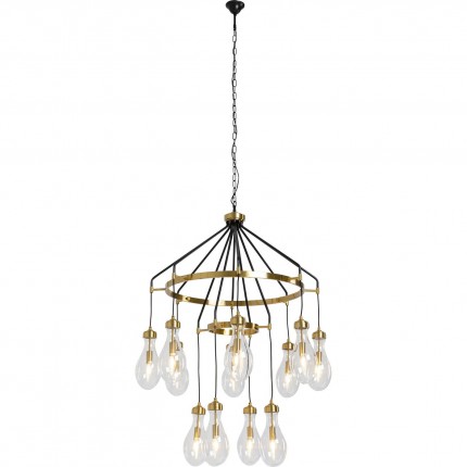 Hanglamp Bell Highlight goud Kare Design