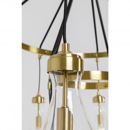 Hanglamp Bell Highlight goud Kare Design