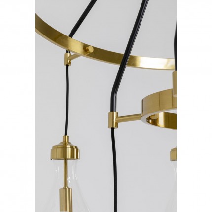 Hanglamp Bell Highlight goud Kare Design