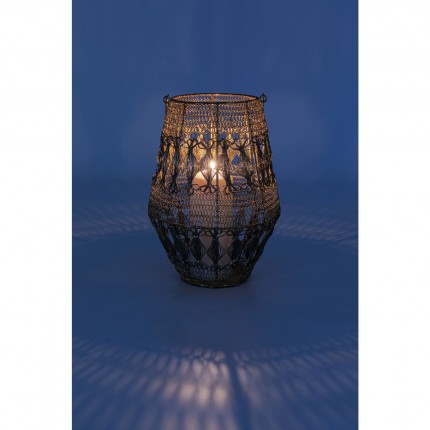 Lantern Hayat gold 33cm Kare Design