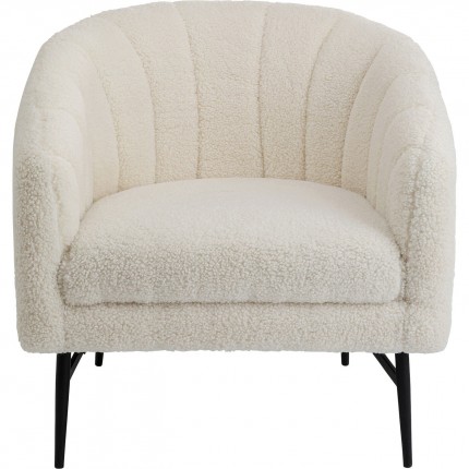 Fauteuil Marylin creme Kare Design