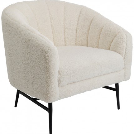 Fauteuil Marylin creme Kare Design