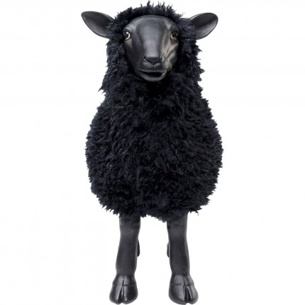 Deco sheep 48cm zwart Kare Design