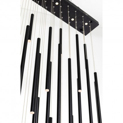 Hanglamp Living Vegas Deluxe zwart Kare Design