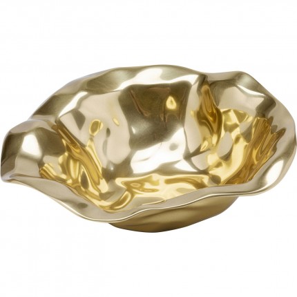 Serveerschaal Jade goud Ø30cm Kare Design