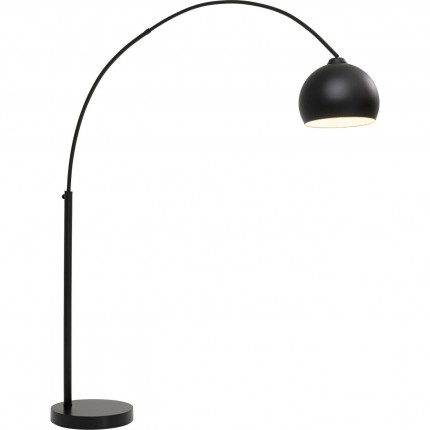 Vloerlamp Lounge 175cm zwart mat Kare Design