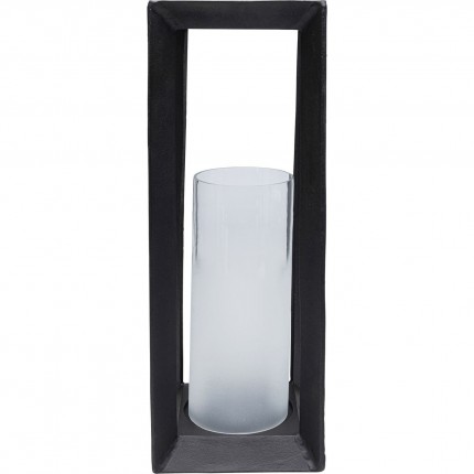 Lantern Mabel black 61cm Kare Design