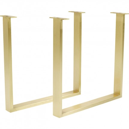 Base Tavola gold (2/Set) Kare Design