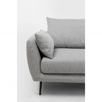 Sofa Amalfi 2-Zits grijs Kare Design