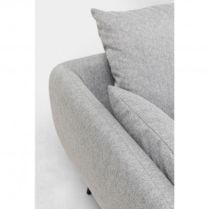 Sofa Amalfi 2-Zits grijs Kare Design