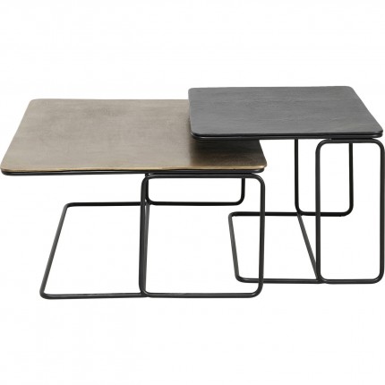 Salontafel Diego (2/Set) Kare Design