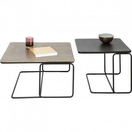 Salontafel Diego (2/Set) Kare Design