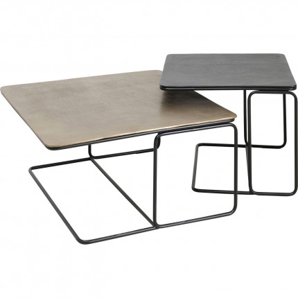 Salontafel Diego (2/Set) Kare Design