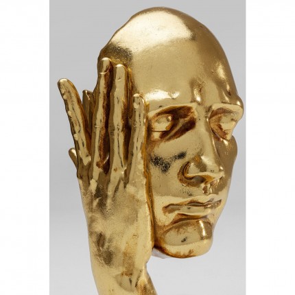 Deco face hand gold Kare Design