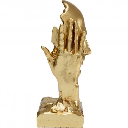 Deco face hand gold Kare Design