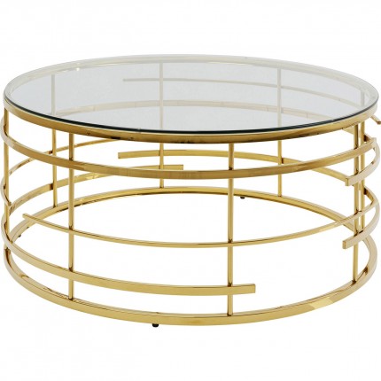 Coffee Table Jupiter Ø100cm gold Kare Design