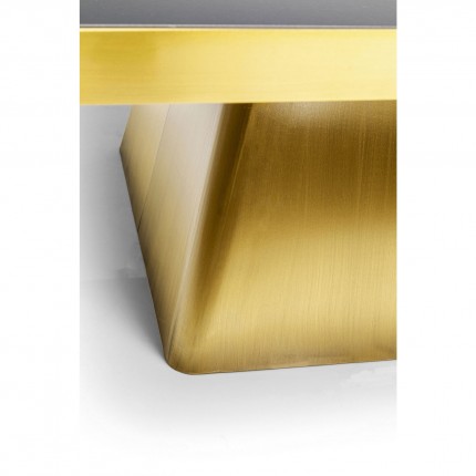 Salontafel Miler goud zwart 80x80cm Kare Design