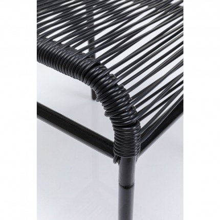 Outdoor Stool Acapulco black Kare Design