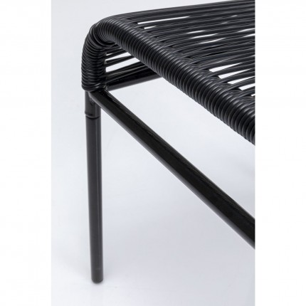 Outdoor Stool Acapulco black Kare Design