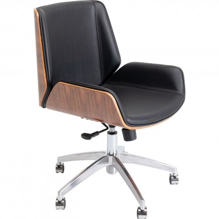 Swivel Office Chair Rouven black Kare Design