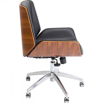 Swivel Office Chair Rouven black Kare Design