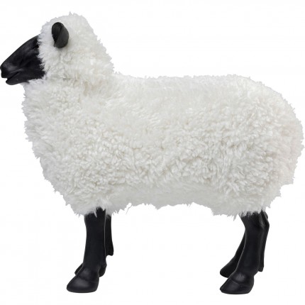 Deco sheep 48cm white Kare Design