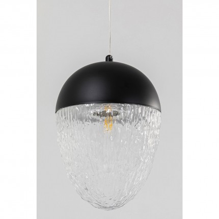 Pendant Lamp Frozen 20cm black Kare Design