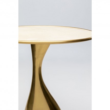 Bijzettafel Spacey goud Ø36cm Kare Design