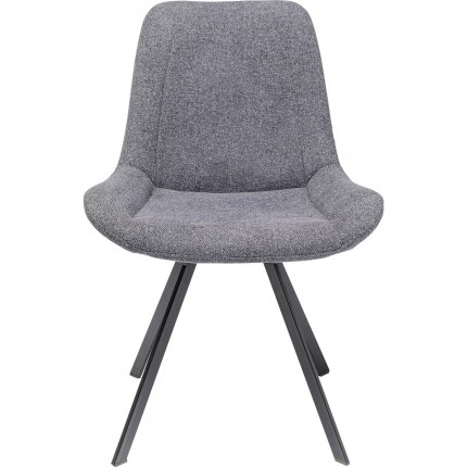 Swivel Chair Baron grey Kare Design