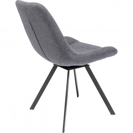 Swivel Chair Baron grey Kare Design