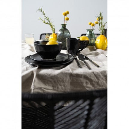 Mug Organic Black (4/Set) Kare Design