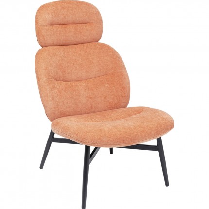 Armchair Elodie orange Kare Design