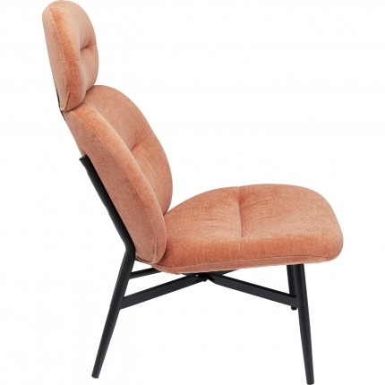 Armchair Elodie orange Kare Design