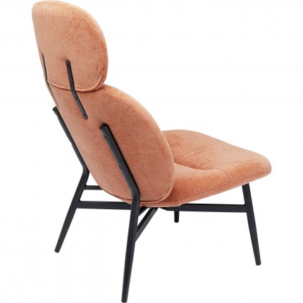 Armchair Elodie orange Kare Design