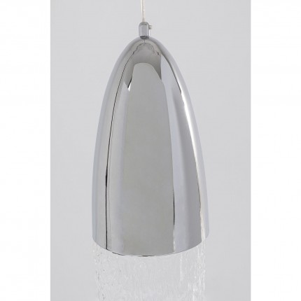 Hanglamp Frozen 17cm chroom Kare Design