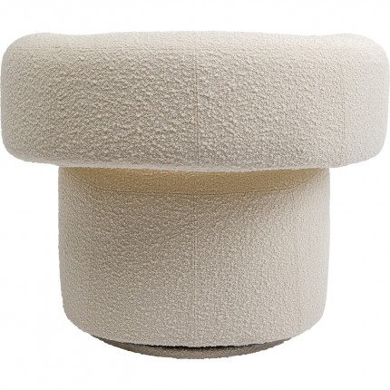 Swivel Armchair Maye Cream Kare Design