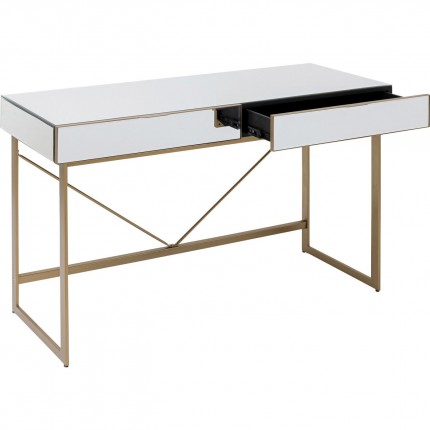 Bureau Soran goud 120x50cm Kare Design