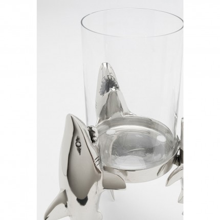 Tealight Holder Shark trio Kare Design